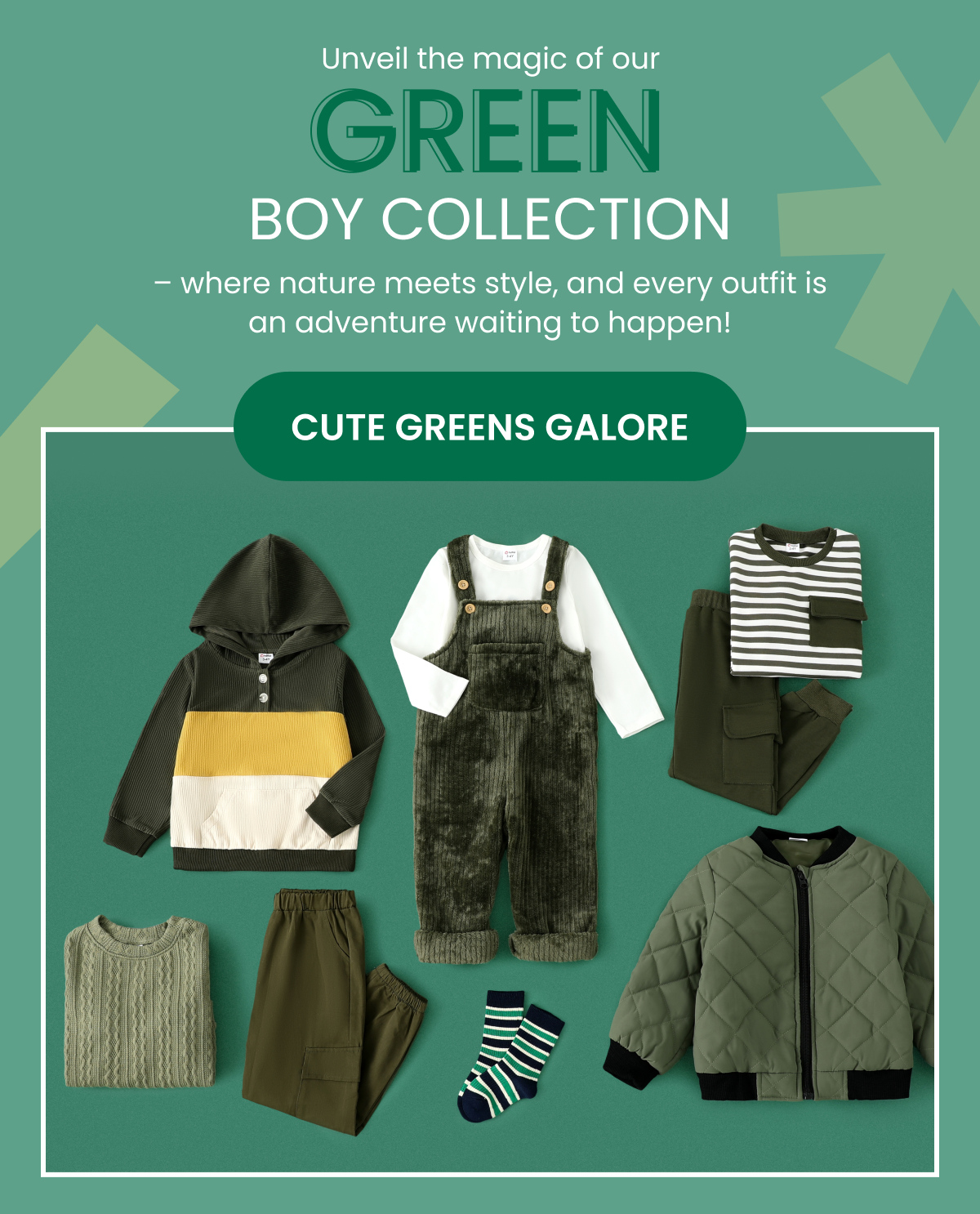 CUTE GREENS GALORE